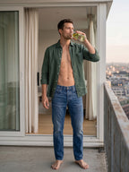 Straight Fit Denim Jeans for Men | Kelmiko