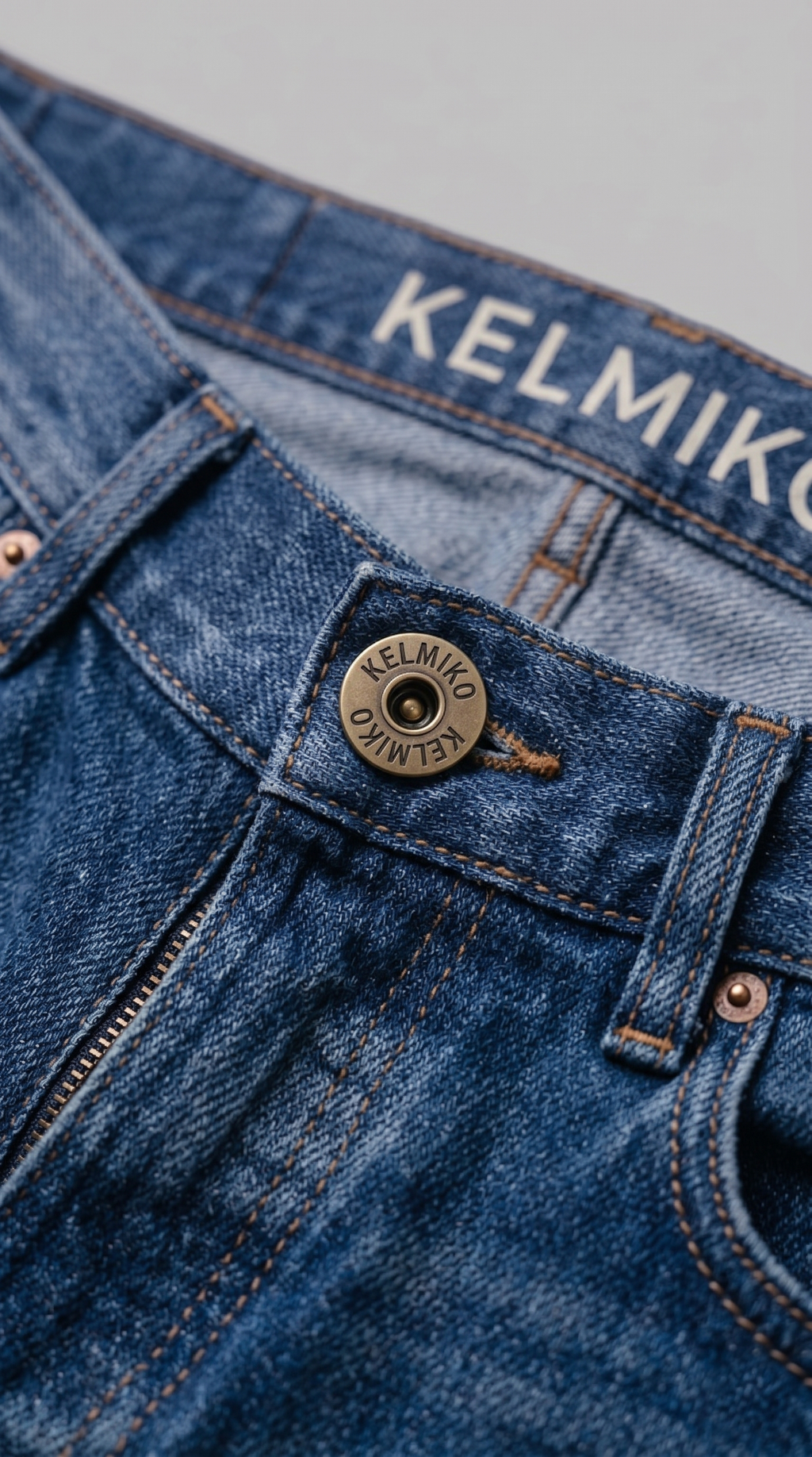 Straight Fit Denim Jeans for Men | Kelmiko