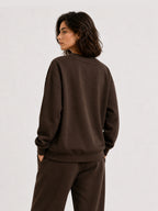 Bitter Chocolate Mid-weight Fleece Co-ord Set
